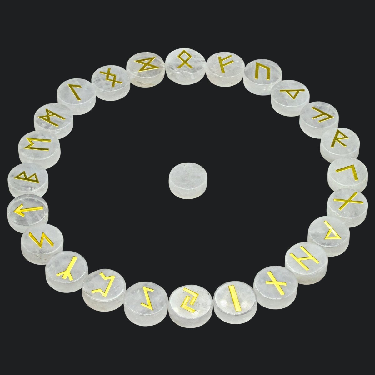 Gemstone Rune Stones ( 25 Pc Sets )
